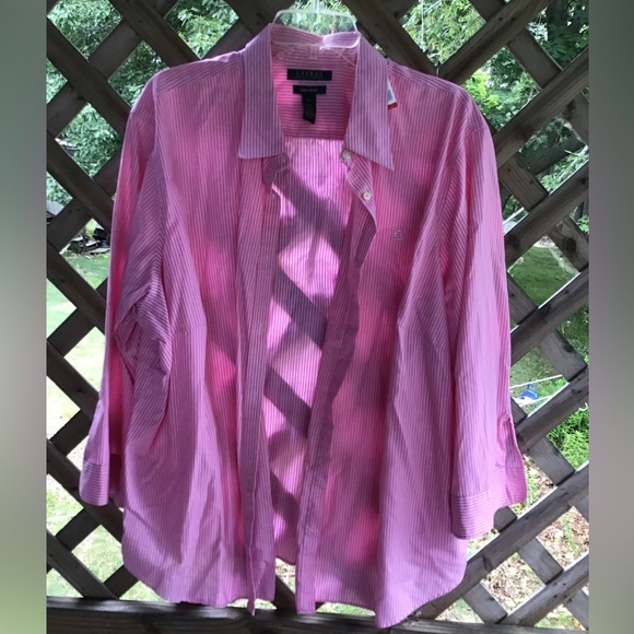 Ralph Lauren button down top 3x nwot - Picture 4 of 4